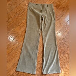 Tracy Evans Tan Faux Suede Stretch Workwear Pants – Juniors 11 Office Casual